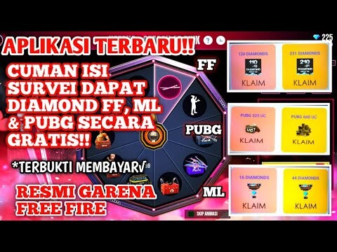 Aplikasi Terbaru Dapat Diamond FF, ML & PUBG Secara Gratis 2021!!!