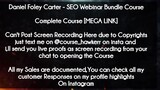 Daniel Foley Carter course  - SEO Webinar Bundle Course download