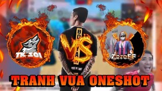 Free Fire | Trận Đấu Tranh Ngôi Vương One Shot Giữa TK Sói Vs Zoro