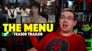 REACTION! The Menu Teaser Trailer #1 - Ralph Fiennes Movie 2022