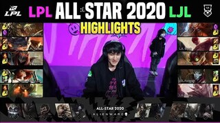 All Stars 2020 - Highlight LPL vs LJL Summoners Rift 5v5