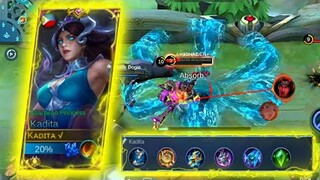 19Kills! SOLO RANK KADITA GAMEPLAY!! 🔥 | MLBB