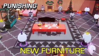 Punishing: Gray Raven (English) - New Furniture of Dormitory | Christmas Cabin & Decor Set