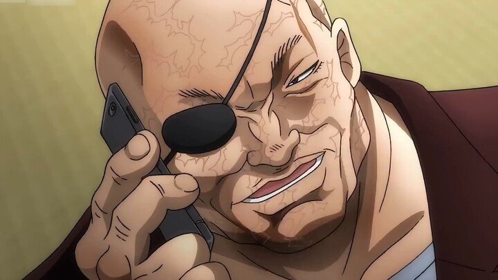 The man has a hand that doesn't look like a human's, but he can kill people without them even notici