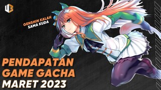 GUARDIAN TALES TURUN LAGI & KING GENSHIN KALAH SAMA KUDA!! - EKONOMI GAME GACHA MARET 2023