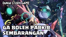 Dilarang parkir seenaknya auto kena begal | Super mecha champions