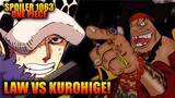 Spoiler Chapter 1063 One Piece - Law Dalam Bahaya! - Blackbeard Menghadangnya Di Tengah Lautan!