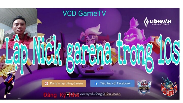 HƯỚNG DẪN Chi Tiết Cách Lập Nick Garena Để Chơi Game Liên Quân Mobile Và Game Liên Minh Huyền Thoại - Bilibili HƯỚNG DẪN Chi Tiết Cách Lập Nick Garena Để Chơi Game Liên Quân Mobile Và Game Liên Minh Huyền Thoại - Bilibili