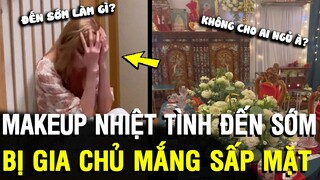 Tin 3 Phút: Makeup cô dâu nhiệt tình đến quá sớm bị gia chủ chửi sấp mặt | Tin Khét Đấy