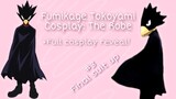 How to make Fumikage Tokoyami's robe | My Hero Academia cosplay and suit up!