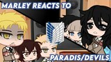 Marley reacts to Paradis ( Devils ) • ⚠ S4 Spoilers  • ( really bad ) • read desc • PxrpleMizuki