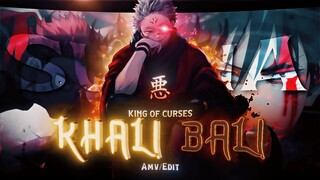 SUKUNA👹 - "KHALIBALI" Badass😈 !  4K[AMV/EDIT]