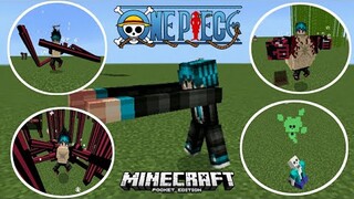 แจก+รีวิว!! วันพีชผลปีศาจและของเยอะมากๆ สมจริงเหมือนในอนิเมะ!! ล่าสุด | Minecraft PE