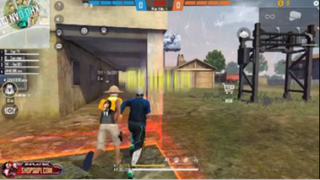 [FREE FIRE] ĐỒNG ĐỘI BẮN HAY KẾT HỢP VỚI SUPI TANK BO Ở TRÊN NÓC XƯỞNG LẬT KÈO K