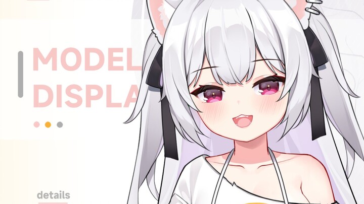 【 Live2d模型展示】能干的小画家