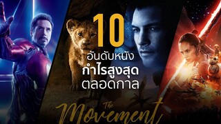 10อันดับหนัง กำไรสูงสุดตลอดกาล l The Movement