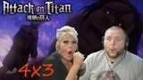 ATTACK ON TITAN 4x3 REACTION | The Door of Hope