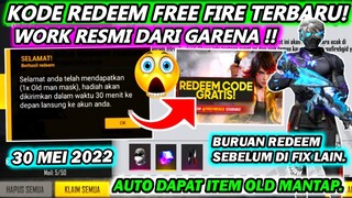 BONGKAR 6 KODE REDEEM FREE FIRE TERBARU HARI INI 30 MEI 2022 RESMI LANGSUNG DARI GARENA