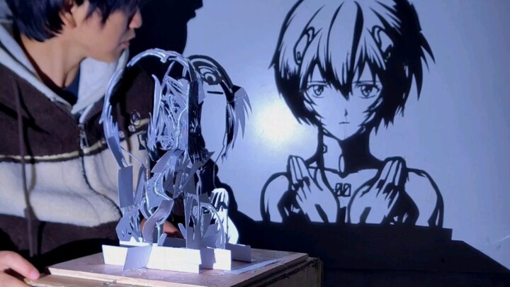 Rei Ayanami Projection Handicraft