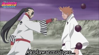 Boruto episode terbaru - Hagoromo menantang jigen, Inilah Manusia kuat yang bisa mengalahkan jigen