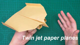 [DIY]Video course of making paper plane originated by John Collins