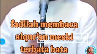 Mari Membaca Al Quran Sayang