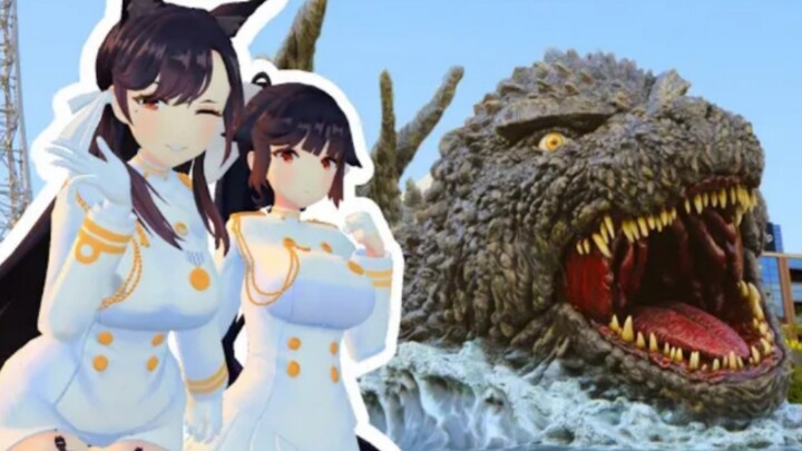 [Repost] Godzilla Meets Takao & Atago at Nagoya