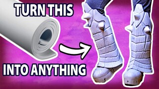 Making Cosplay boots || Monster Hunter armor pt1