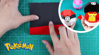 [Gấp Giấy Sáng Tạo] Pokeball Có Thể Mở Ra? Hiệu Quả Đỉnh Của Chóp!