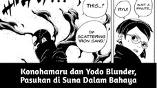 Konohamaru dan Yodo Blunder, Pasukan Di Suna Dalam Bahaya! Spoiler Manga Boruto TBV Chapter 18 part2