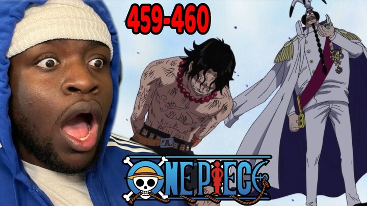 ACE'S TRUE FATHER REVEALED!!!! | One Piece Episodes 459-460 REACTION!!!!