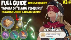 Full Guide World Quest "TADHLA si Elang Pemburu" Genshin Impact v3.4