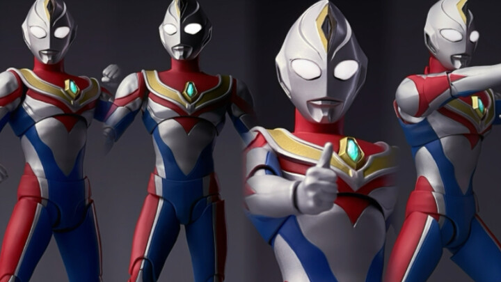 “Tapi raksasa itu, dia juga Ultraman.” SHF Ultraman Dyna (Tipe Cemerlang)