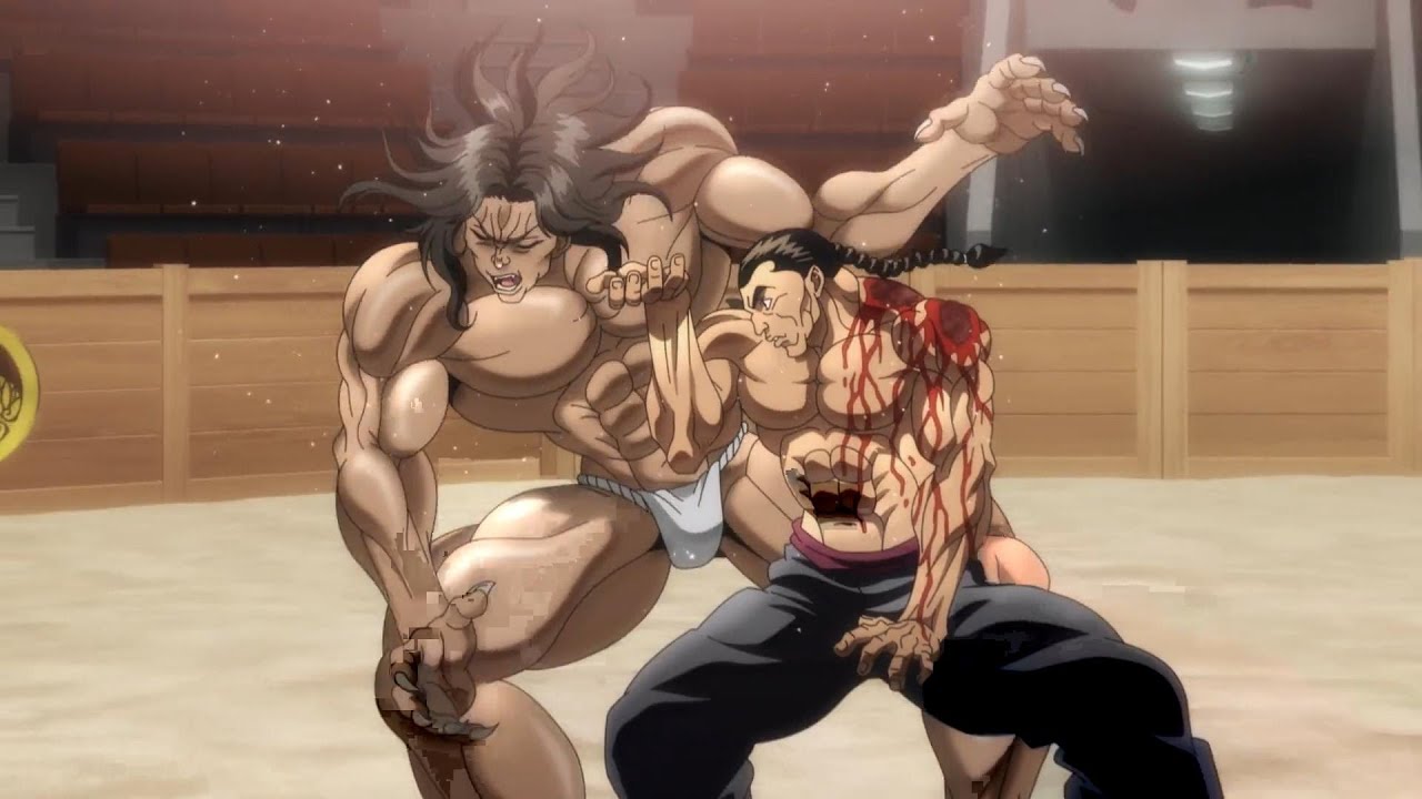 Baki vs Yujiro season 4 ending - BiliBili