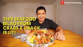 This seafood bilao from Crabs N Crack is 'lit!