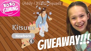 Giving Away NEW Kitsune Pets to XOXO Squad MEMBERS !!!