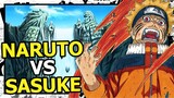 [Estilo Mangá] Naruto Vs Sasuke (Luta Completa) - Naruto Clássico