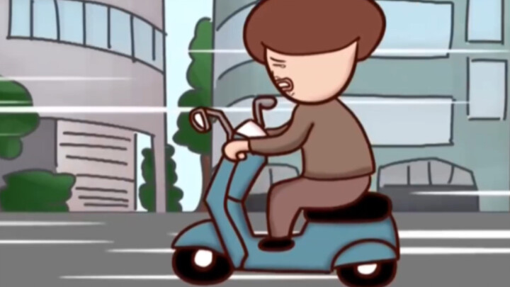 【Onion Man】Walk home on Jianguo Road｜Silly animation｜Onion and Awen｜Singing
