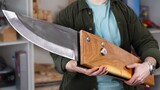 Build your own, the largest full-featured folding knife!
