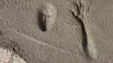 stone ghost face