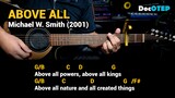 Above All - Michael W. Smith (2001) Easy Guitar Chords Tutorial with Lyrics Part 1 SHORTS REELS