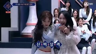 [ENG] VIVIZ SinB and WJSN Eunseo friendship in Queendom 2