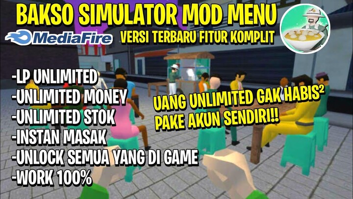 Bakso simulator mod apk terbaru 2022 fitur lengkap Unlimited money