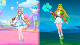 Floryn Paw Power Elite Skin VS Fluffy Dream Sanrio Skin Comparison