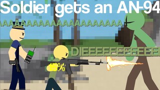 Soldier gets an AN-94 - Tower Defense Simulator