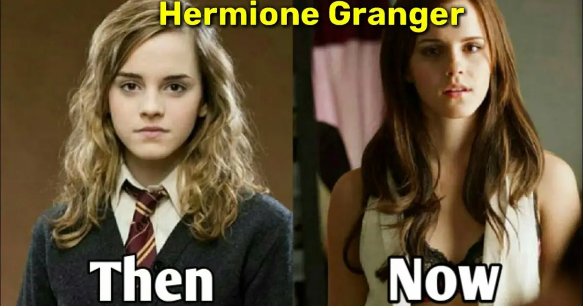 hermione before and after