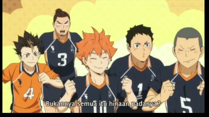 ngakak sama pujiannya #haikyuu