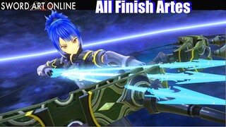 SAO All Finish Arts & Ultimate Attacks - Sword Art Online: Alicization Lycoris