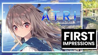 ATRI -My Dear Moments-  | Visual Novel First Impressions!