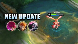 STRONGER ALICE, PHARSA BUFF, BEATRIX NERF - NEW UPDATE PATCH 1.7.16 MOBILE LEGENDS